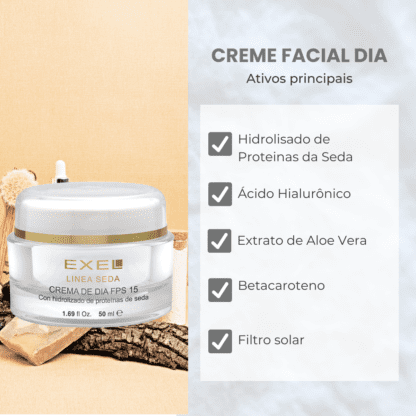 Creme Facial Antienvelhecimento com Protetor Solar FPS 15 - Image 3