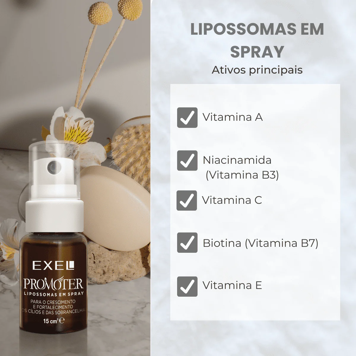 Spray para o Crescimento de Cílios e Sobrancelhas - 16 unidades - Imagem 4